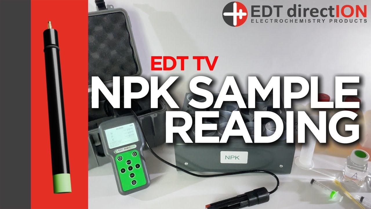 Taking an NPK Sample Reading - YouTube