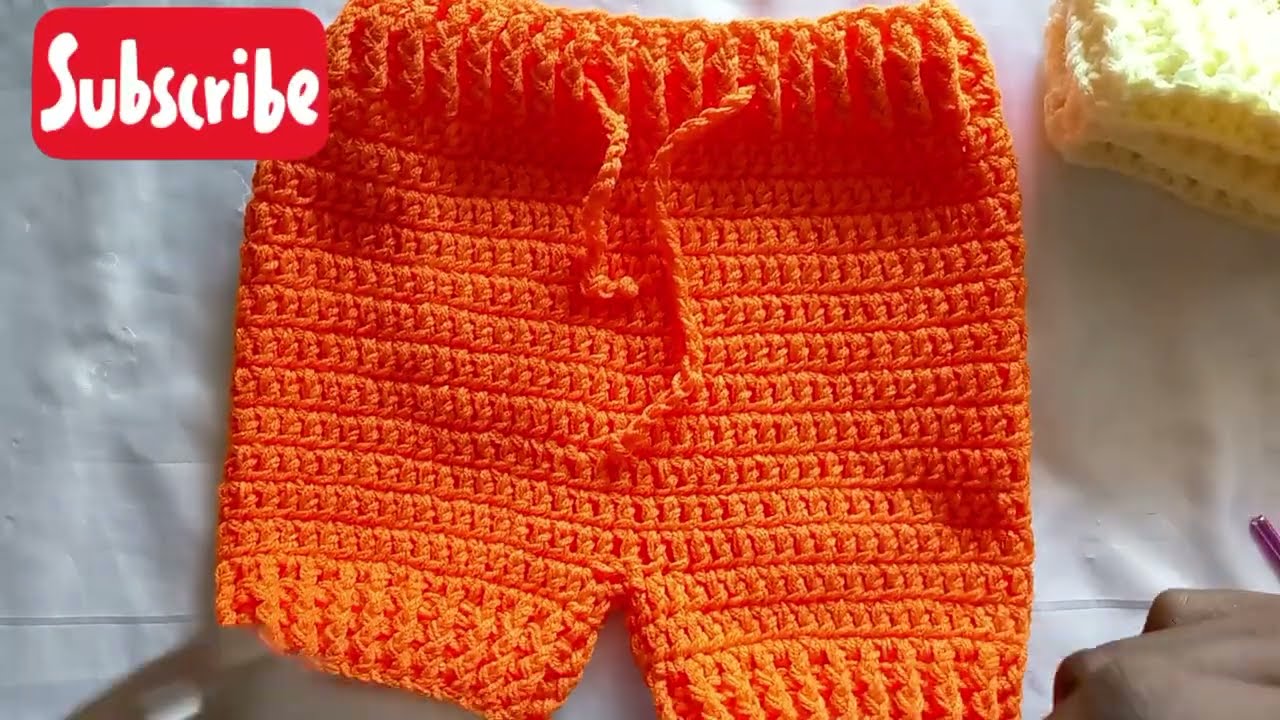 crochet baby short, crochet baby pant, crochet pant, crochet unisex short.