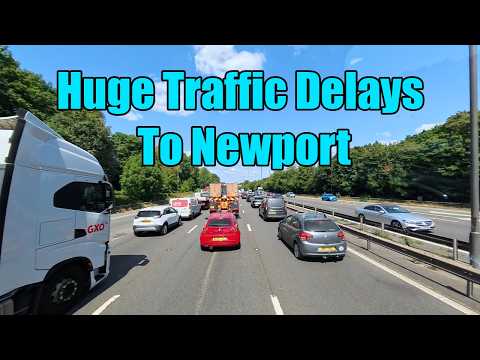 Huge Traffic Delays To Newport | Vlog 587