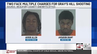 VIDEO: 2 men arrested in connection with Beaufort County shooting