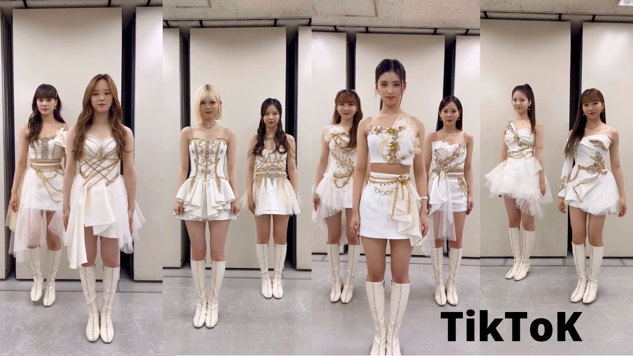 [TIKTOK Challenge] NIZIU ニジュー SEKAINOOWARI「Habit」All 9 Members Compilation