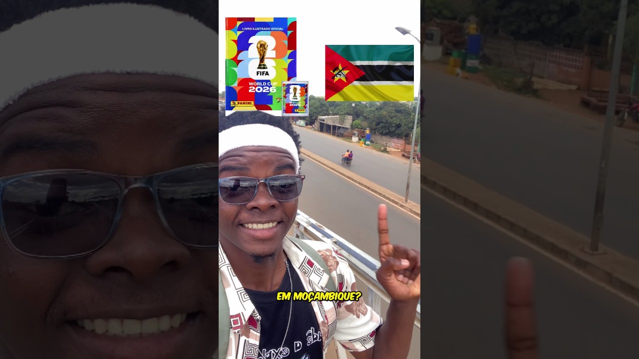 Achei o Álbum Da Copa Do Mundo Em Moçambique? #fifa #brasil #copadomundo