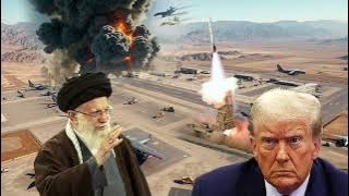 Trump nyuma yigitero cya Iran umva icyo agiye gukora,Quatar na Iraq babirasheho missile14 byose hano