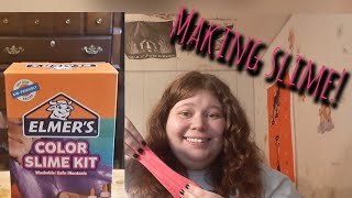 Making Slime with the Elmer&#39;s Slime Kit + My Thoughts On It!