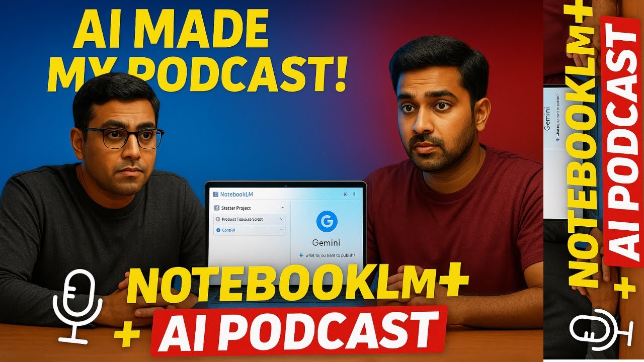 How to Create an AI Podcast with NotebookLM in 2025” (Fast Tutorial ...