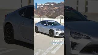 2020 Toyota 86 Base with 18x8.5 XXR 521 and Falken 225x40 on Stock