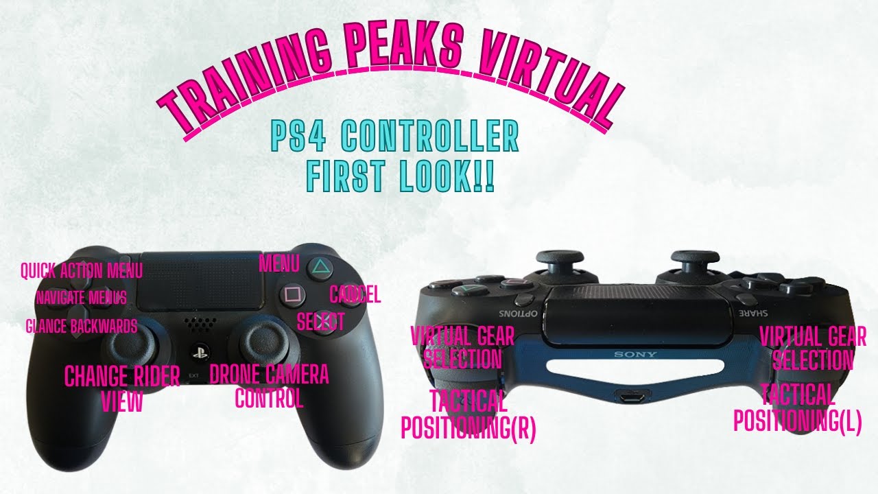 PS4 Controller hack for Training Peaks Virtual - YouTube