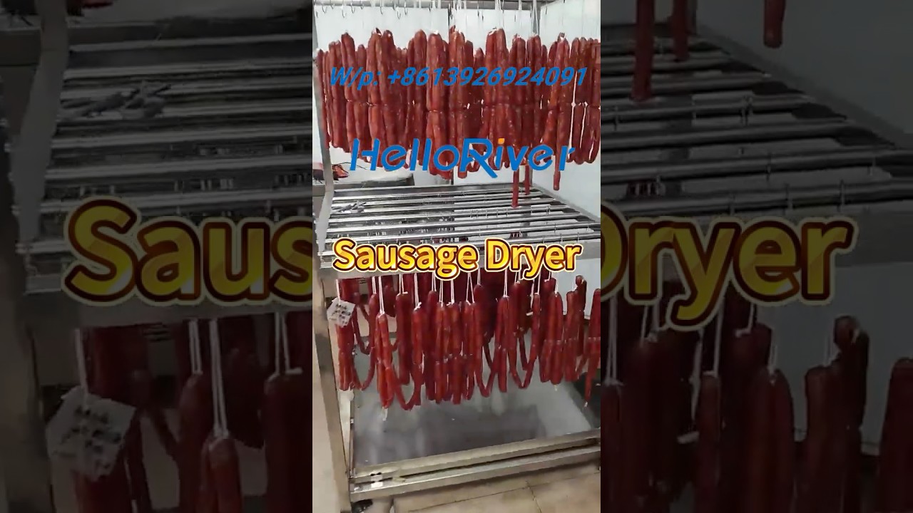 Industrial Food Sausage Salted Aged Meat Sticks Beef Jerky Biltong Dryer Pet Dog Food Drying Machine