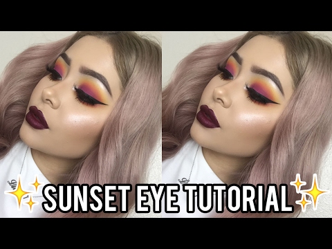 Sunset Eyeshadow Makeup Tutorial | Daisy Marquez.......Fashionweekly....On Fow24news.com