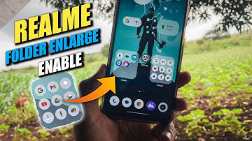 Realme Enlarge Folder Feature Enable | Ft. Realme C55