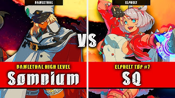GGST | Somnium (Ramlethal) VS SQ (Elphelt) | Guilty Gear Strive High level gameplay