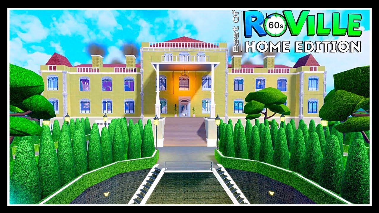 🏡 Luxury American Mansion #Shorts || Best Of RoVille - Home Edition ...