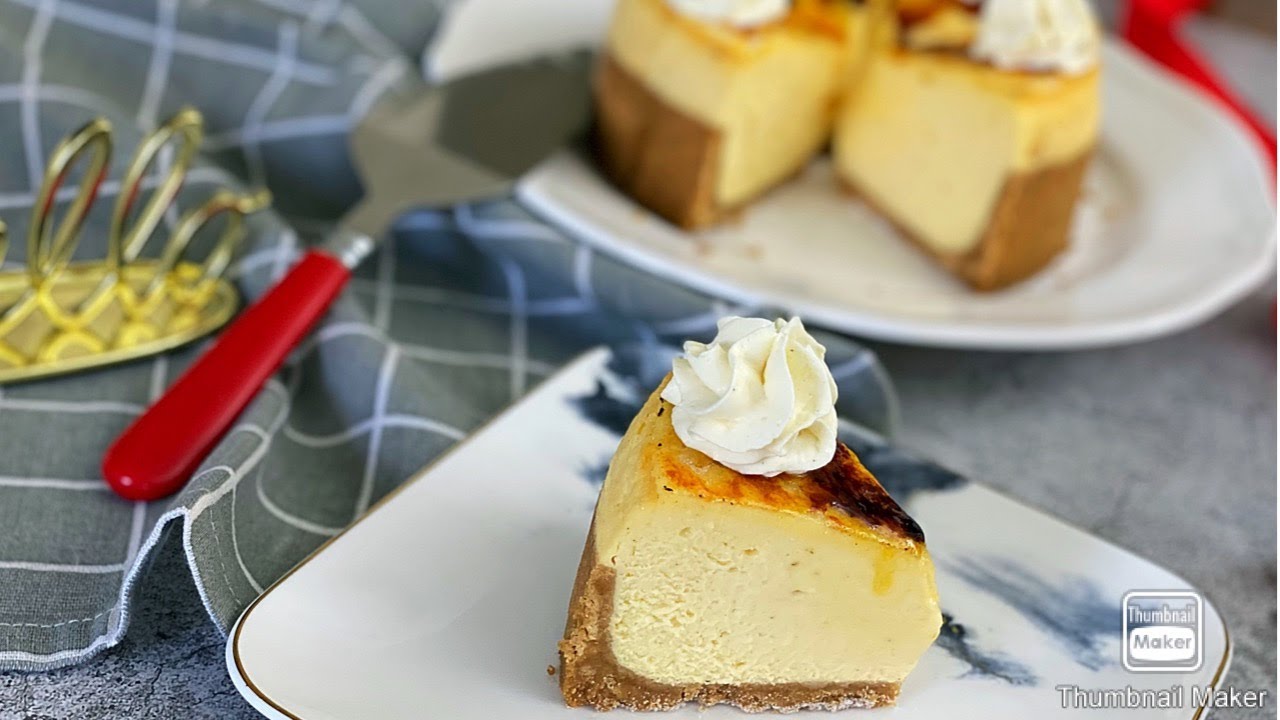 cream brule cheesecake كريم بروليه تشيز كيك