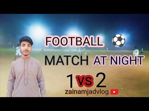 Exciting Football Match In Our Village Ground⚽️|Zain Amjad Vlogs - YouTube