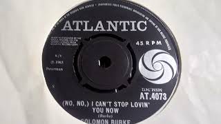 Mod Soul - SOLOMON BURKE - No No I Can&#39;t Stop Lovin&#39; You Now - ATLANTIC AT 4073 UK 1965 Dancer