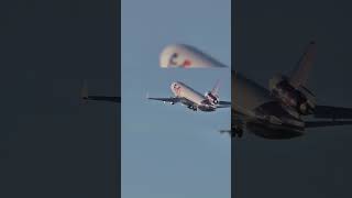 md-11 vs supercell #tornado #aviation #edit #crash