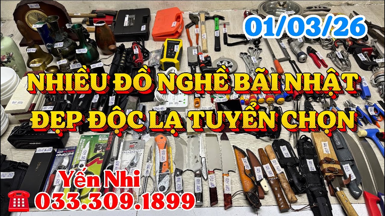 🟡🟡🟡CLIP 301,MÃ D,KÌM,VÍT ANEX,KÉO BONSAI,DAO BẾP,GỐM PHÁP,ĐỒ ĐỒNG, CHẢO CHỐNG DÍNH... ☎️0333091899
