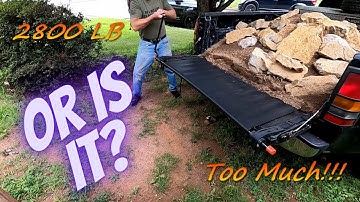 Harbor Freight 2000lb Truck Bed Cargo Unloader