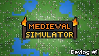 I made a game about building a medieval town - Devlog 1