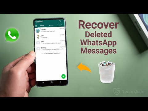 วีดีโอ: เป็นไปได้ไหมที่จะกู้คืนการโต้ตอบใน WhatsApp บน Android