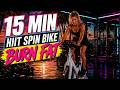 (15 Minute) SPIN BIKE HIIT TRAINING Music - Hip Hop Music Workout Session that will burn fat! 🔥