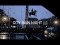 🌧️ Rain on Car Window in the City at Night | Fall Asleep Fast with Cozy Rain Sounds