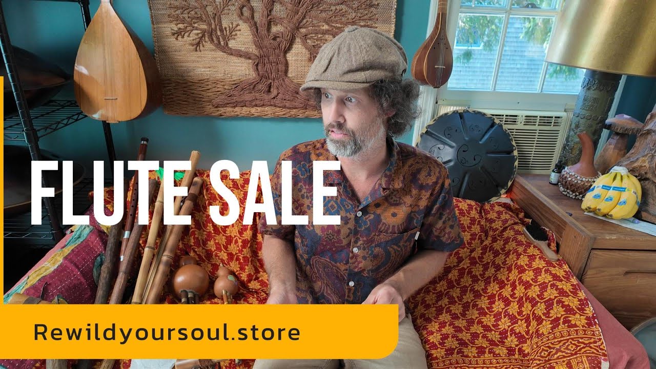 Wild Flute sale! Handpan/ Rav Matching Rewildyoursoul.store