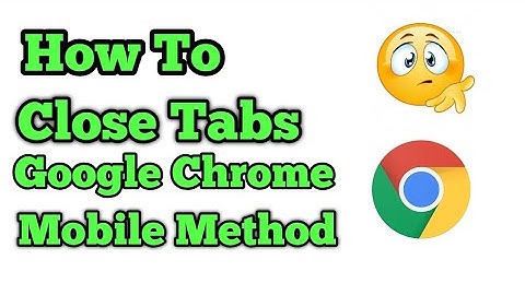 How To Close Tabs In Google Chrome For Android Hindi/Urdu Tutorial