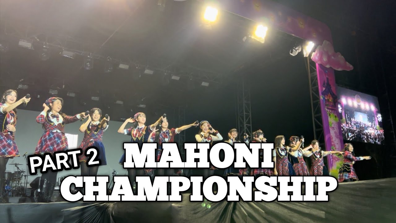 JKT48 | Mahoni Championship XXI | Sport Center Bengkulu (part 2)