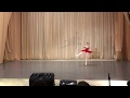 Shpakouskaya Vera. 8 years. Variation de Paquita