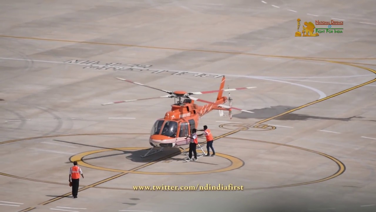 India's First Integrated Heliport Inaugurated At Rohini In Delhi ...