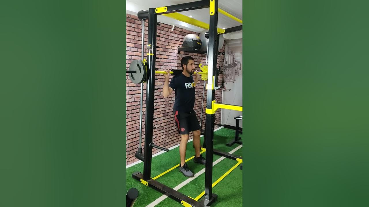 Gaiola de Agachamento e Supino com Smith - RRFIT Equipamentos para Academia  