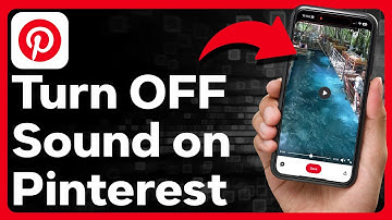 Hoe je het geluid op Pinterest uitschakelt