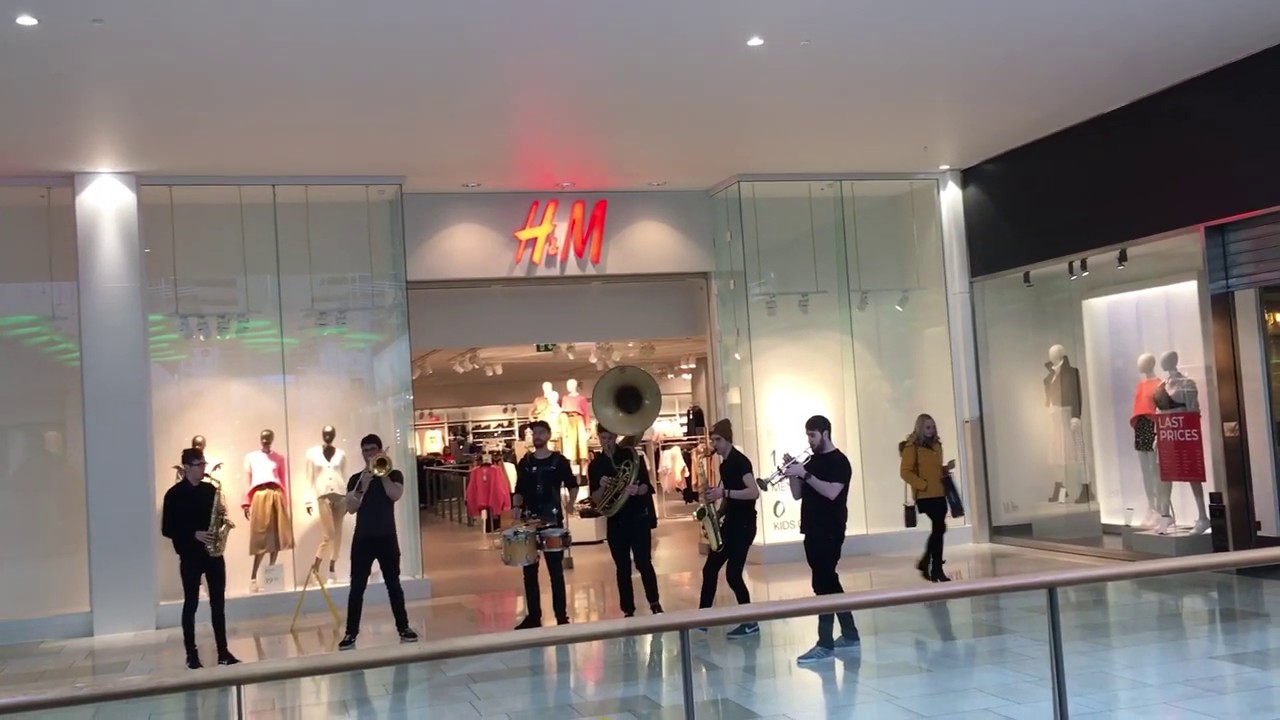 The New Brass Kings are Performing at WhiteWater Shopping Centre Right