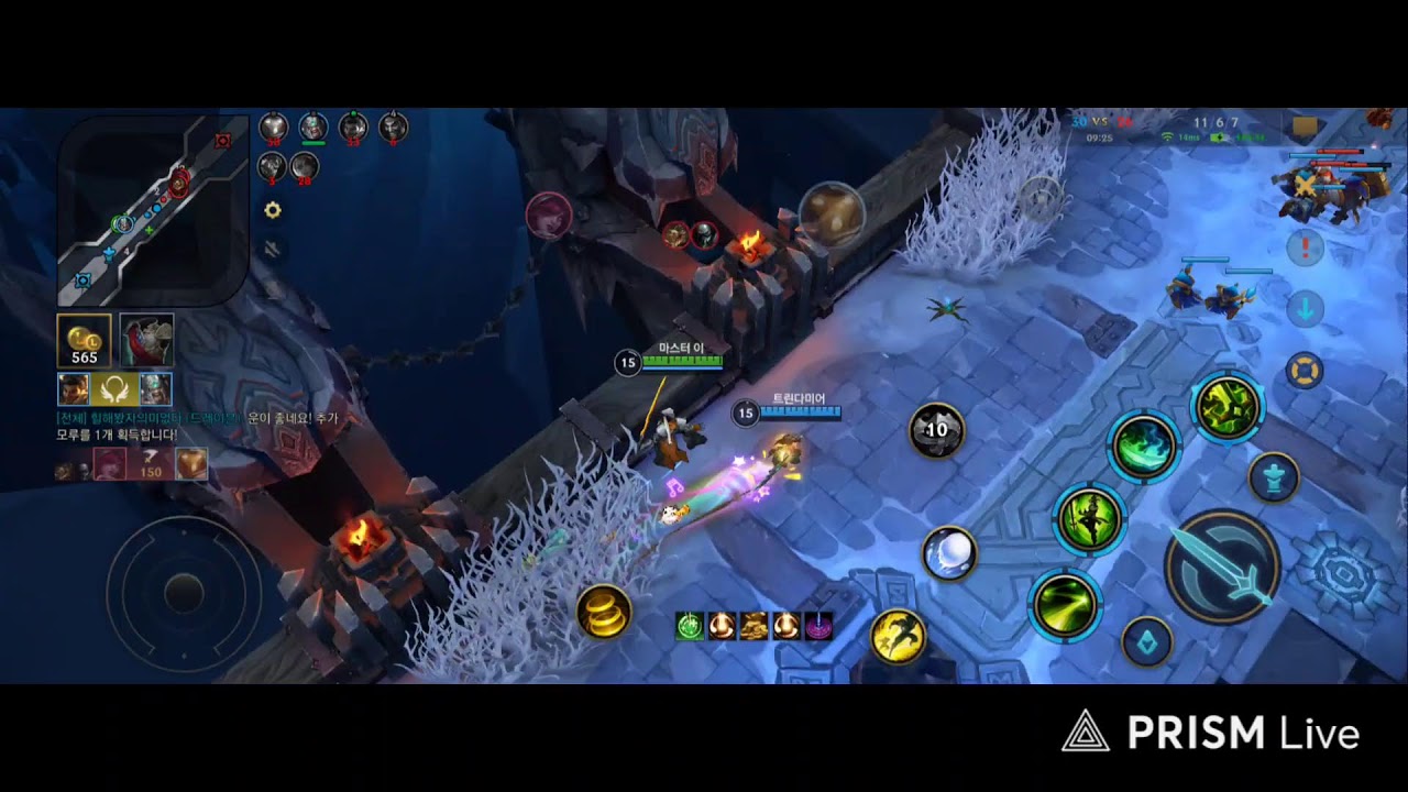 와일드리프트 멘탈 100% 섭지요???