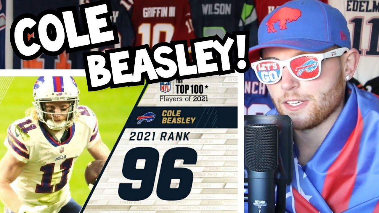 Rugby Player Reacts to COLE BEASLEY (WR, Buffalo Bills) 96 The Top 100