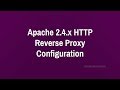 A Complete Guide to Apache 2.4.x HTTP/HTTPS Reverse Proxy