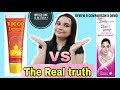 Fair and Lovely VS Vicco turmeric cream ll Review, Demo and Comparison ll Truth of fairness creams.