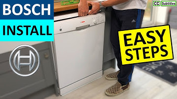 How to Install a Bosch Dishwasher in simple easy Steps - Bosch Dishwasher Installation