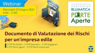 Documento di Valutazione dei Rischi per unimpresa edile