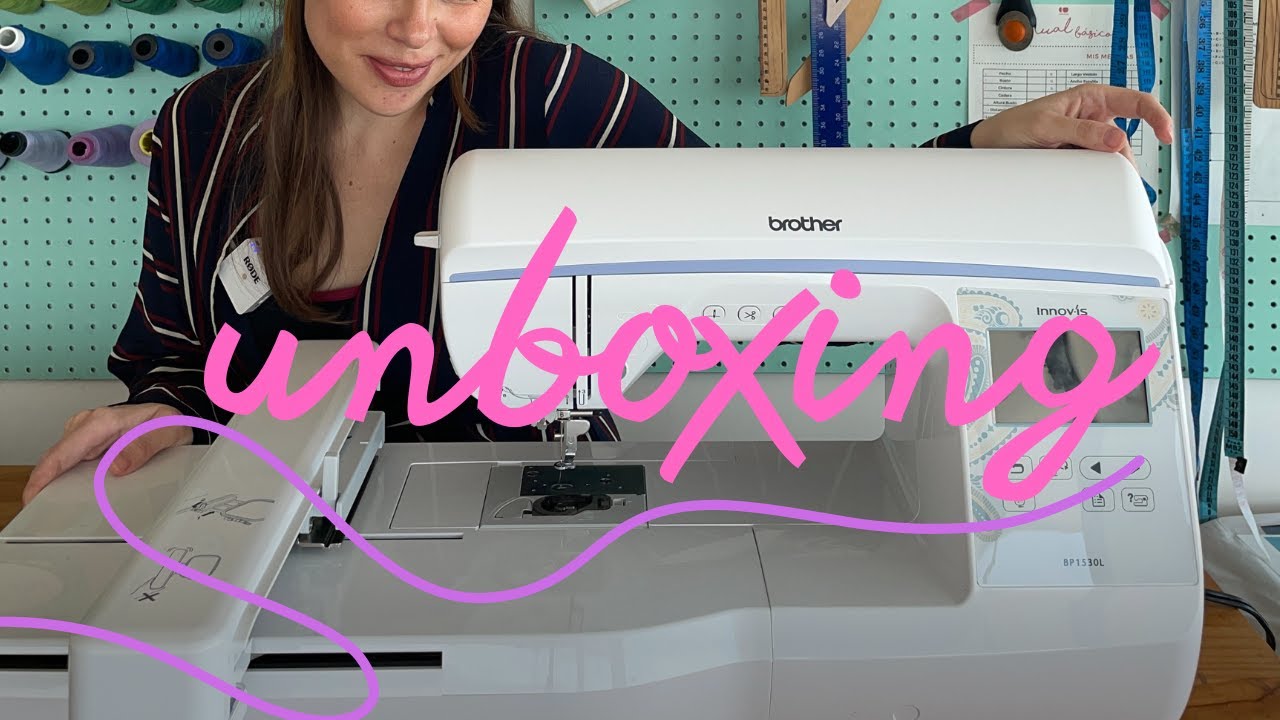UNBOXING BORDADORA BROTHER BP1530L