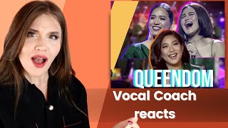 Vocal Coach|Reacts   The Divas of the Queendom show their all-out support to Rita Daniela! |