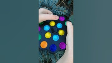 Fidget spinner pop it / Satisfying push pop bubble /Asmr / Senzorial toy #Shorts