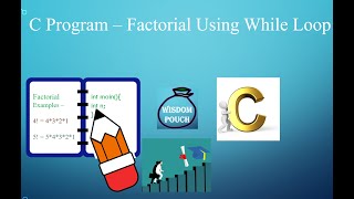 C Program - Factorial using While Loop
