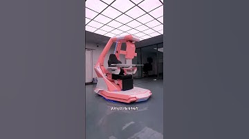 A computer cockpit ordered by a female designer to alleviate lumbar disc herniation#officechair