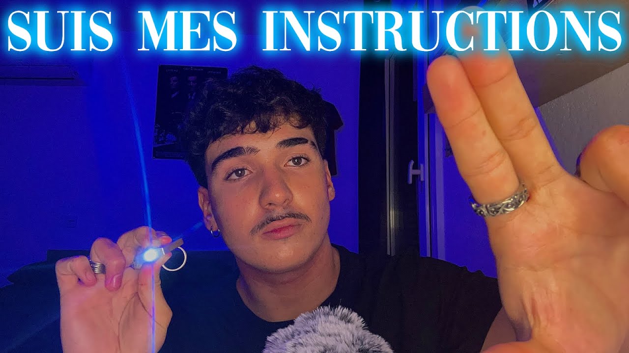 ASMR SUIS MES INSTRUCTIONS