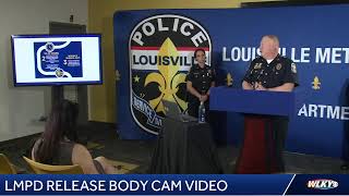 LIVE: LMPD releasing body cam video of 2 separate police shootings in May