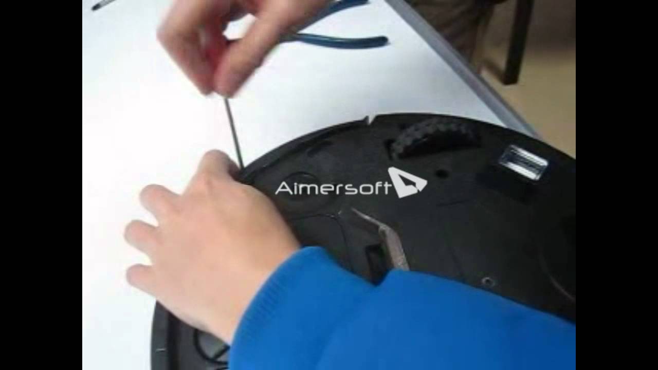 Sharp Crown Robot Vacuum Cleaner X550 BL600 Ribs Modification YouTube