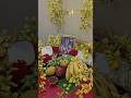 Simple Vishu in Army Quarter💛✨       Small setup,big happiness🌼 #love #husbandwife#vishu#armylife