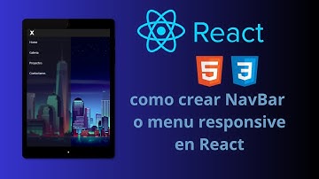 Como hacer menu o header responsive en React js facil